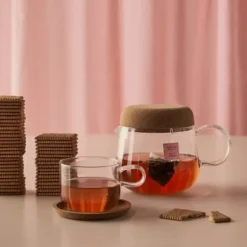 Viva Tekanna & Korklock, 1,2L - Kosta Boda