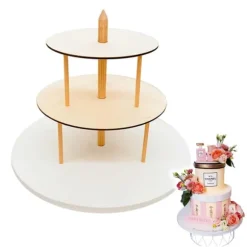 3-vånings tårtfat 40/24/18 cm Brand4Cake