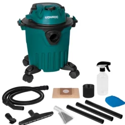 VONROC Möbelrengörare 1000W – inklusive sprayflaska, mattmunstycke och många andra tillbehör