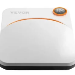 Värmepress 30,5x25,4 cm vit och orange, sublimeringsöverföringsenhet