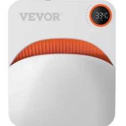 Värmepress 30,5x25,4 cm vit och orange, sublimeringsöverföringsenhet