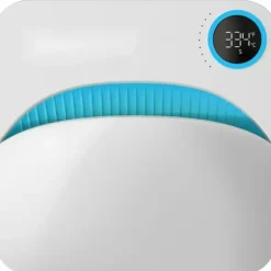 Värmepress 9x9 Portable Easy Press, Sublimeringsöverföringsskrivare för DIY T-shirt, kompakt och enkel att använda