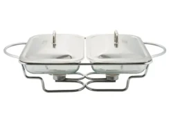 VÄRMETÅLIG BORDSVÄRMARE 2x1,6L KINGHOFF KH-1412