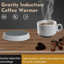 Värmeunderlägg Gravitationsavkännande Koppvärmare Värmeunderlägg Elektrisk Termostat Dryckesmuggmatta Varmvärmare