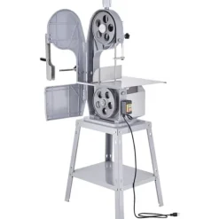 1500W kommersiell elektrisk köttbandsåg i rostfritt stål, kraftfull och hållbar sågmaskin.