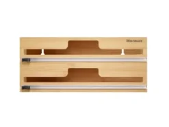 Westmark 52632260, Counter food wrap dispenser, Aluminiumfolie, Plastband, Plast, Silver, 335 mm, 75 mm