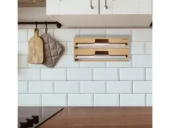 Westmark 52632260, Counter food wrap dispenser, Aluminiumfolie, Plastband, Plast, Silver, 335 mm, 75 mm