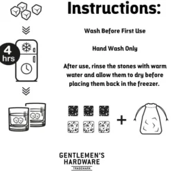 Whiskey Stenar – Eleganta Kylstenar Whisky för Ren Njutning | Whiskystenar Set i Granit