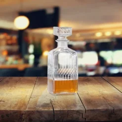 Whiskydekanter, 23x9x9 cm, Transparent