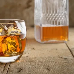 Whiskydekanter, 23x9x9 cm, Transparent