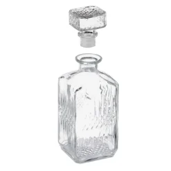 Whiskydekanter, 23x9x9 cm, Transparent