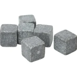 Whiskystenar - Dilwe - 2 cm - Granit - Ideal för whisky, gin, vin - Present till man