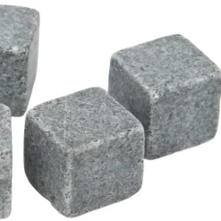 Whiskystenar - Dilwe - 2 cm - Granit - Ideal för whisky, gin, vin - Present till man