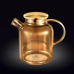 Wilmax tekanna 1,6 L i termoglas, PVD-finish