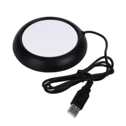 Wood Grain USB Cup Warmer - Håll din dryck varm