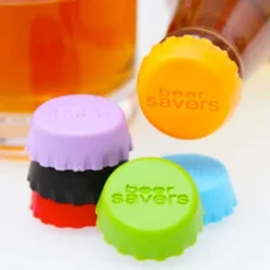 6x Kapsyler av Silikon