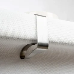 4x stålklämmor hållarklämma för bordsduk, vaxduk, bordsskiva