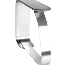 4x stålklämmor hållarklämma för bordsduk, vaxduk, bordsskiva