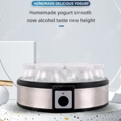 Yaourtière - TD® - Stor kapacitet 1,26 L - Mekanisk kontroll - 7 koppar - Plast ABS