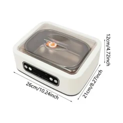 Yoghurtmaskin, Digital Temperaturkontroll, 9-Kopp Kapacitet,220 V, Ljusgrå, EU