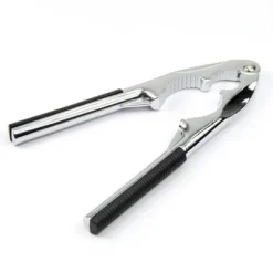 Zinklegering Nötknäppare Halkfritt grepp Mutterskärare Köksverktyg Svart