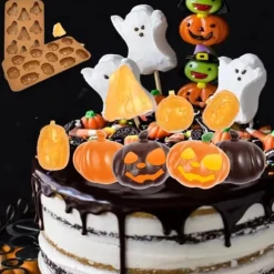 ZOOMPIL Halloween Silikonformar 4 delar Bruna