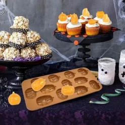 ZOOMPIL Halloween Silikonformar 4 delar Bruna