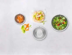 ZWILLING Prep Durkslag/sil/ångkok set 3 st. S 16 cm + M 20 cm + L 24 cm. 18/10 rostfritt stål.